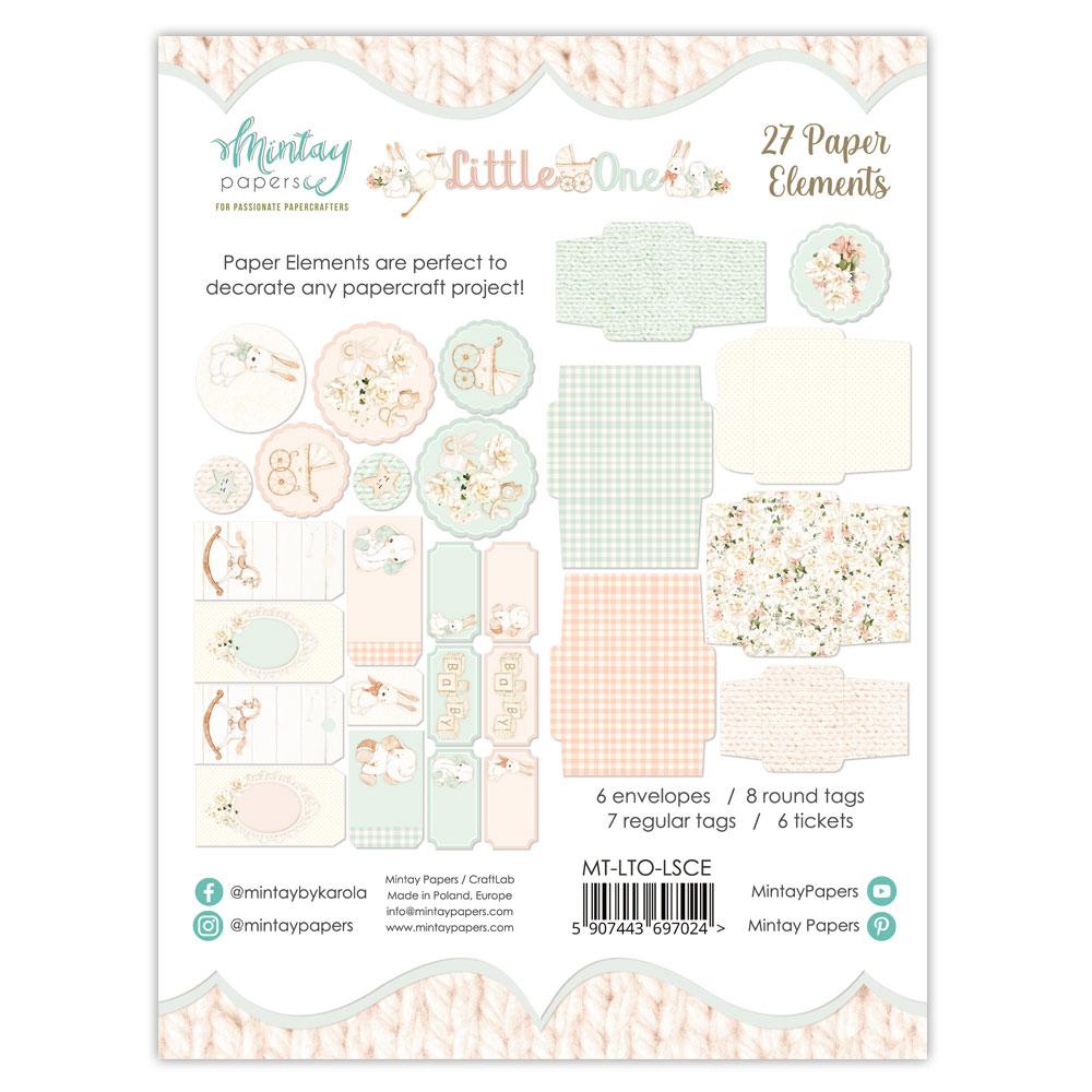 Mintay Papers Paper Elements Little One 27 pcs