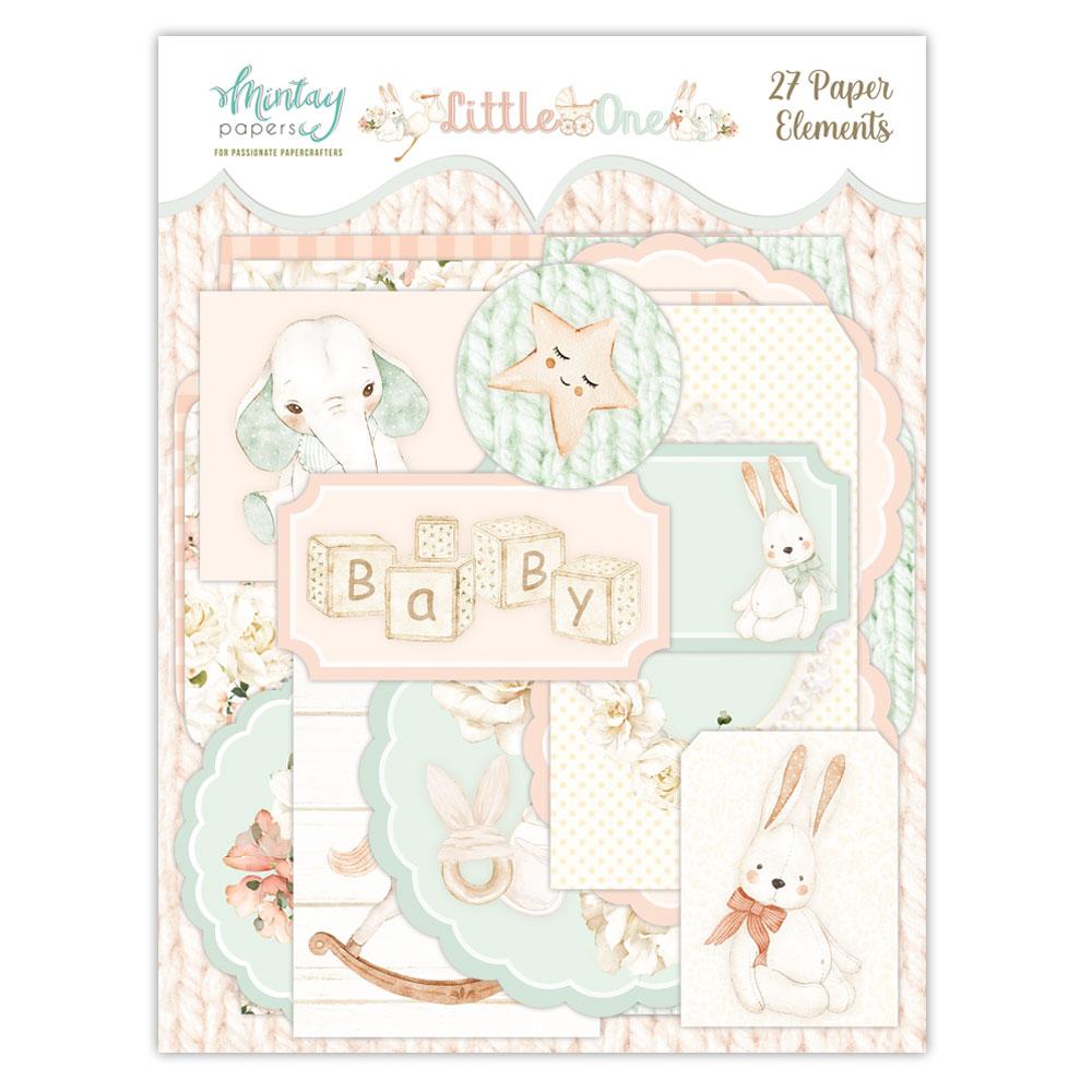 Mintay Papers Paper Elements Little One 27 pcs