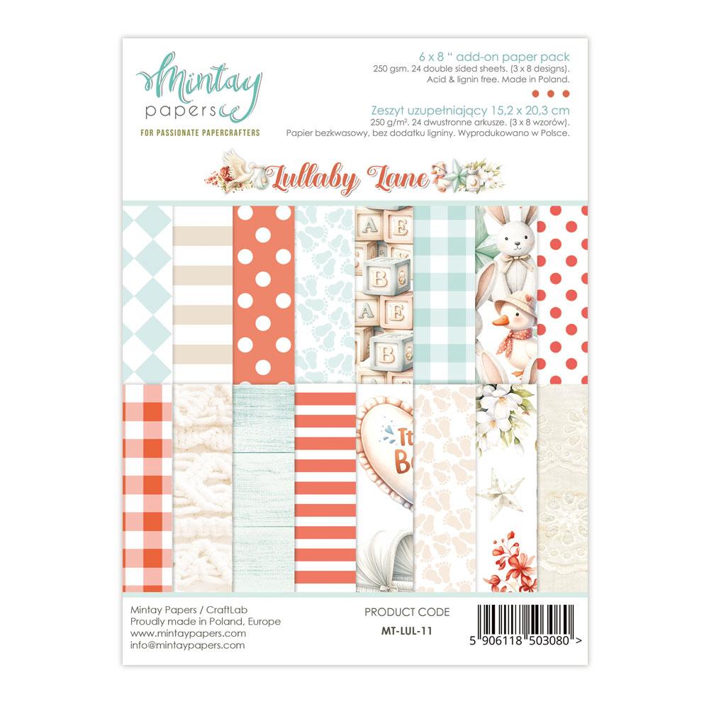 Mintay Papers Lullaby Lane 6x8 Add-on Paper Pad