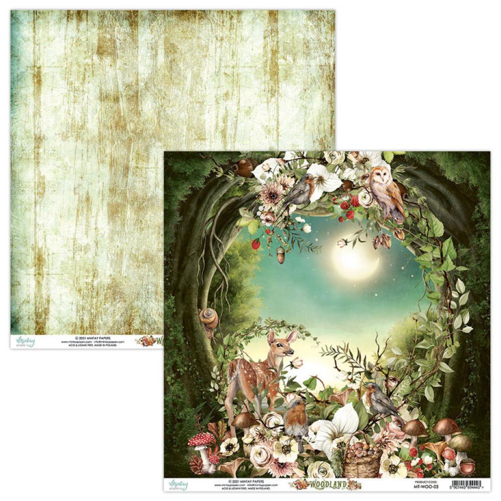 Mintay 12x12 Paper Pad Woodland