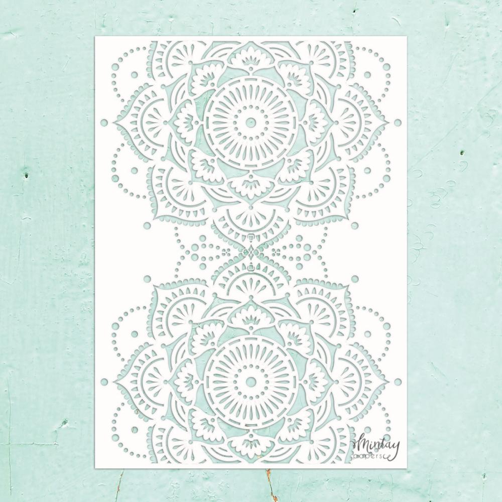 Mintay Kreativa 6x8 Stencil Mandala #20