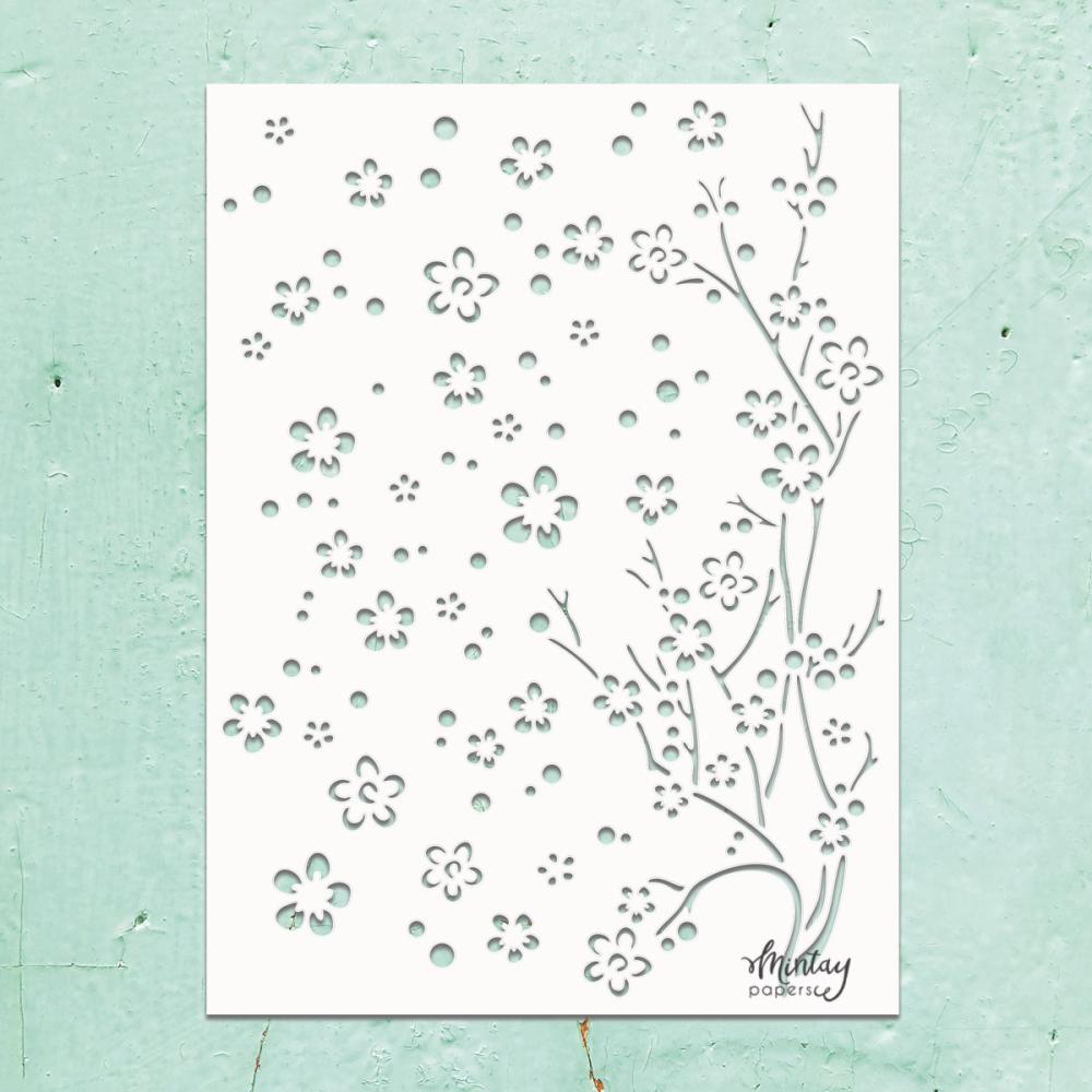 Mintay Kreativa 6x8 Stencil Bloom #26