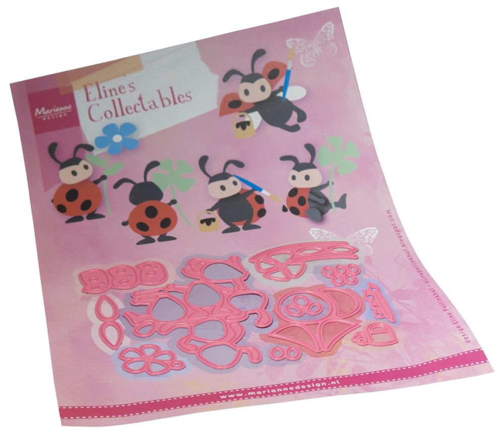 Marianne Design Collectables Eline's Ladybugs COL1525