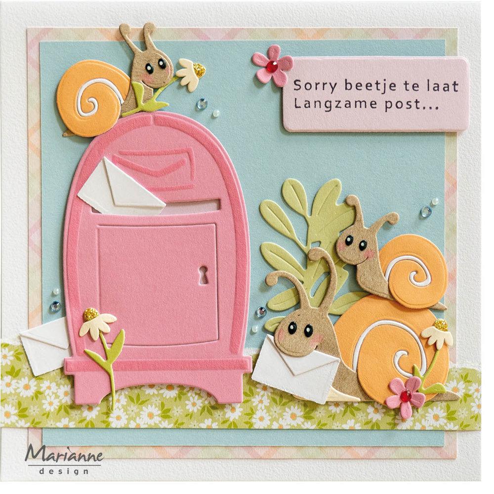 Marianne Design Collectables Eline's Snail Family COL1526