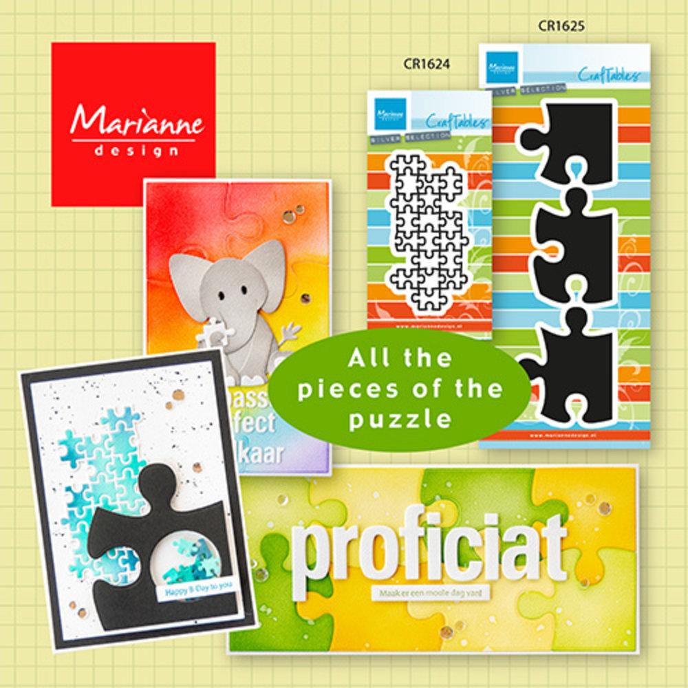 Marianne Design Craftables Build-a-Puzzle CR1625