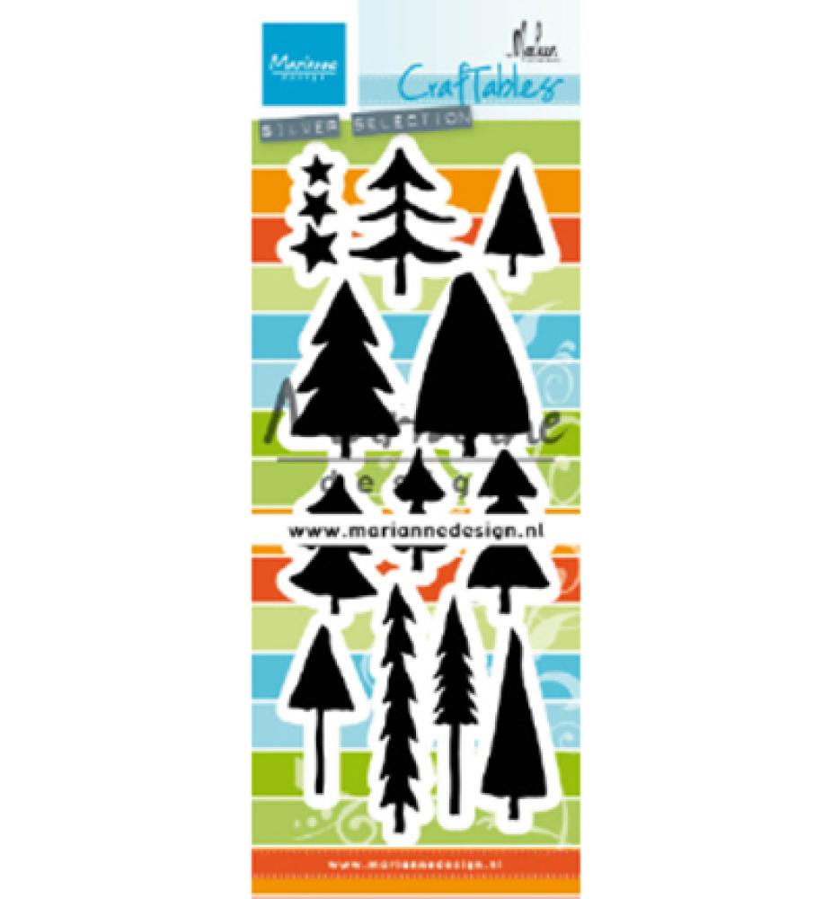 Marianne Design Craftables Trees by Marleen CR1483