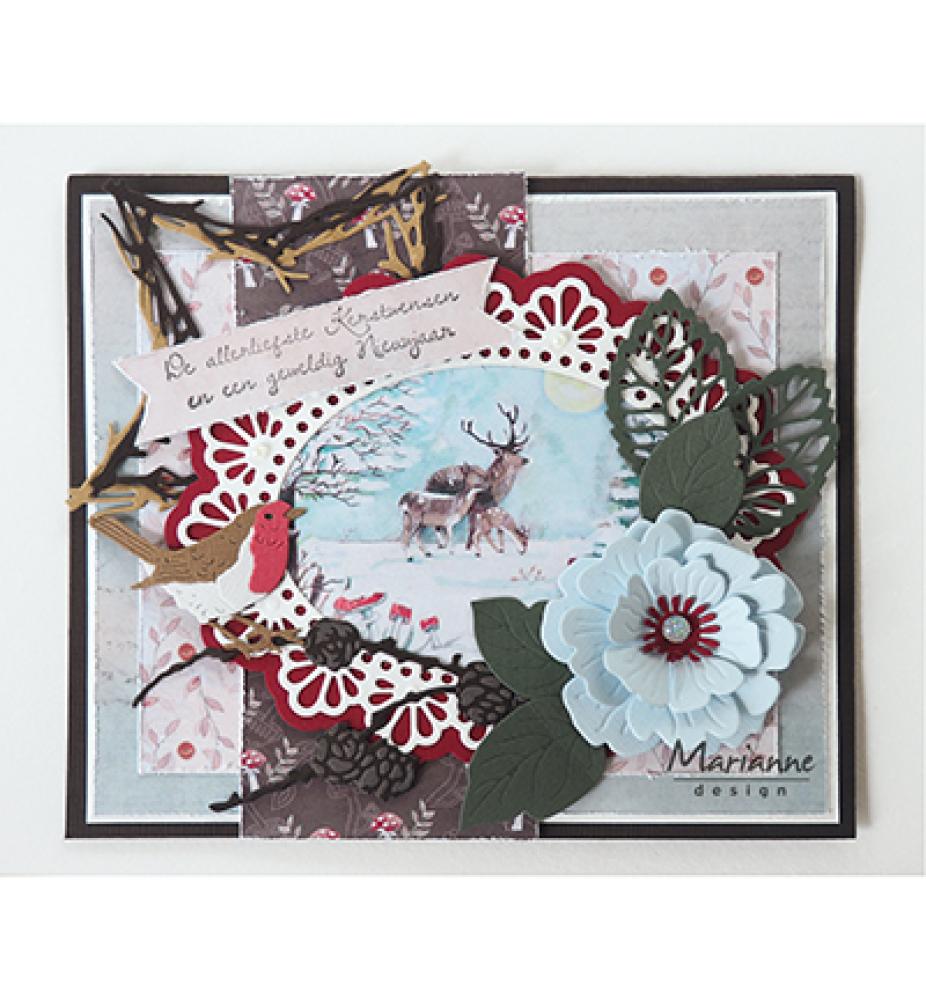 Marianne Design CreaTables Anja's Leaf Set LR0547