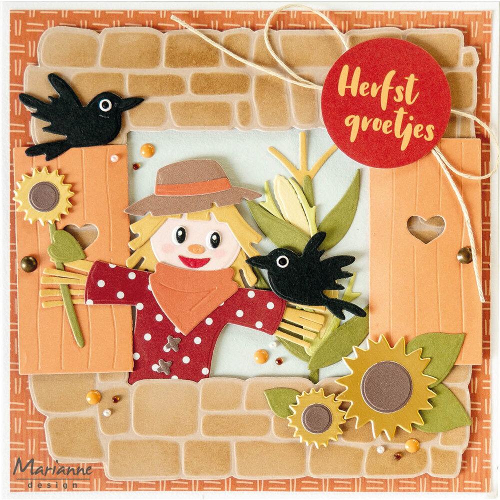 Marianne Design Collectables Scarecrow by Marleen COL1533