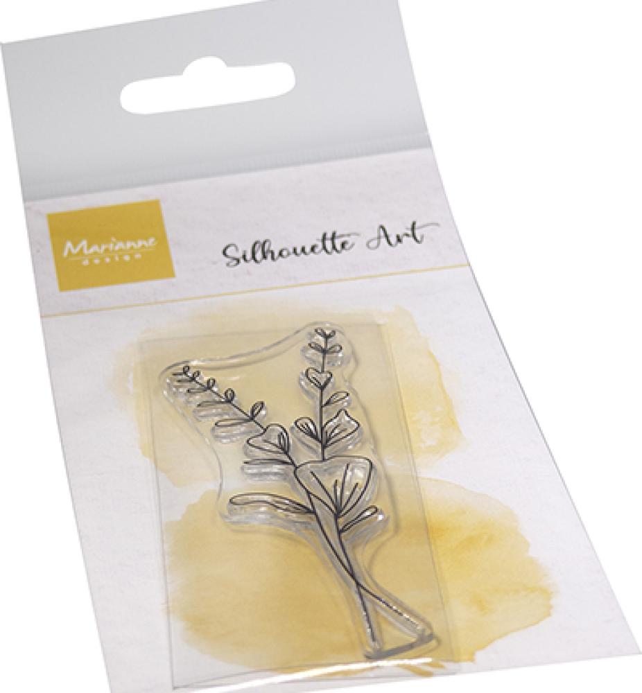 Marianne Design Silhouette Art Stamp Eucalyptus CS1119