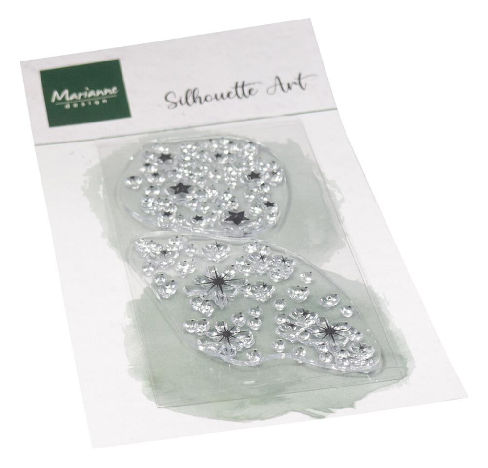 Marianne Design Silhouette Art Stamp Stardust CS1147