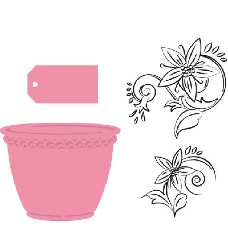 Marianne Design - Flowerpot