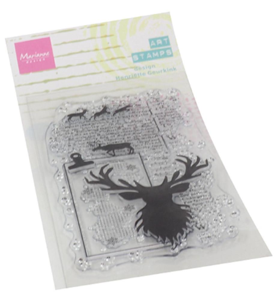 Marianne Design Art Stamp Deer #1637