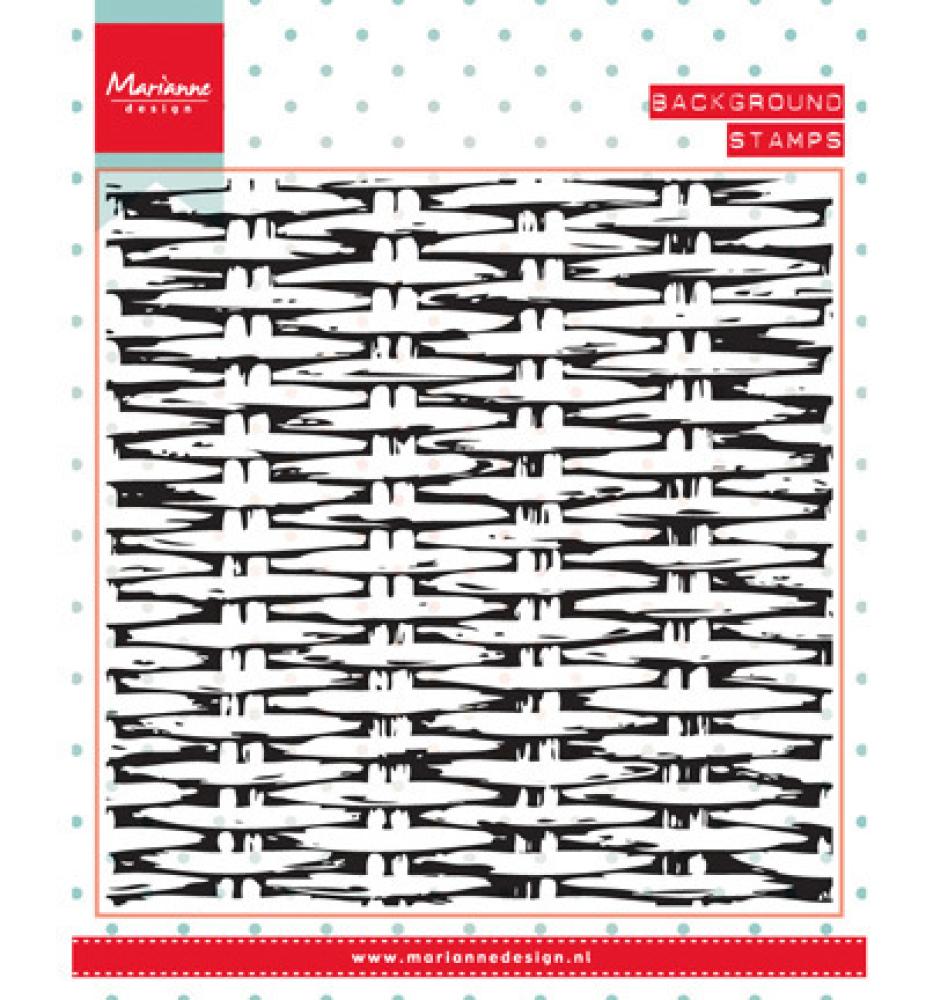 Marianne Design Clear Stamp Background Wicker