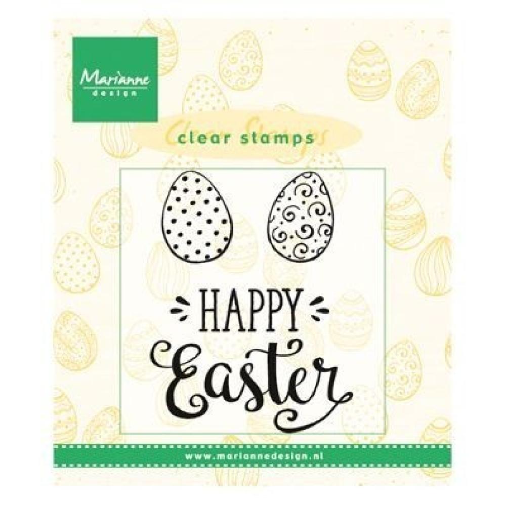 Marianne Design Clear Stamp Happy Easter #CS1000