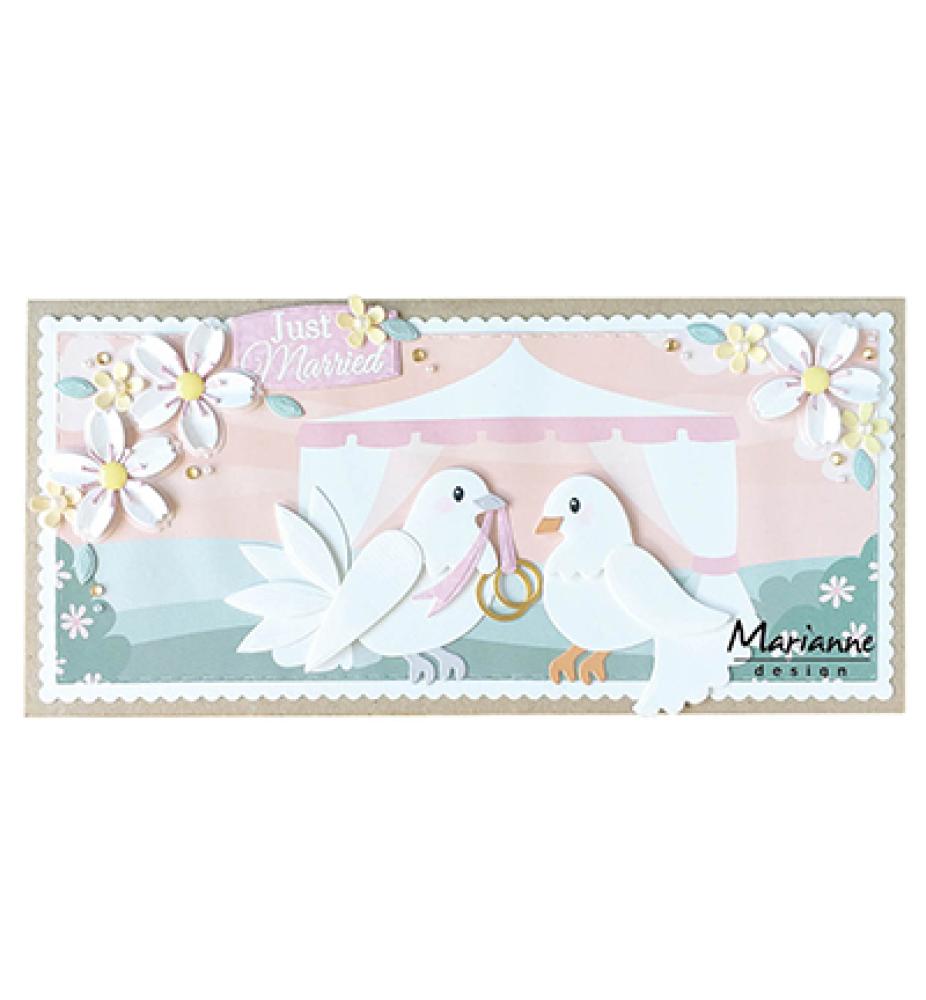 Marianne Design Collectables Eline's Pigeons COL1492