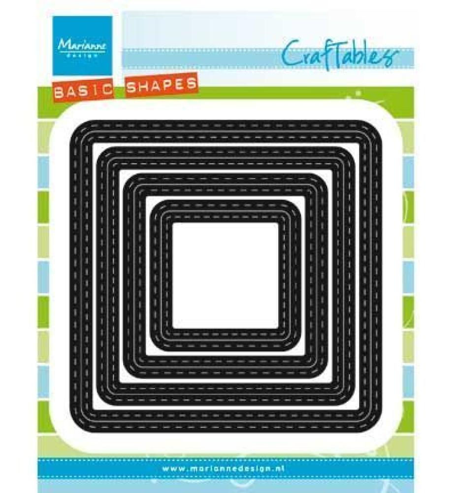 Marianne Design Craftables Basic Passepartouts Square