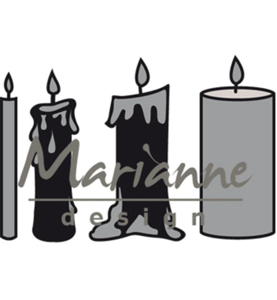 Marianne Design Craftables Candle (Kerzen) Set CR1426