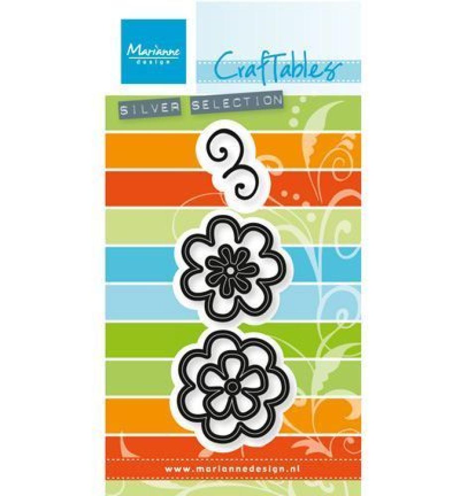 Marianne Design Craftables Flower Set Fancy