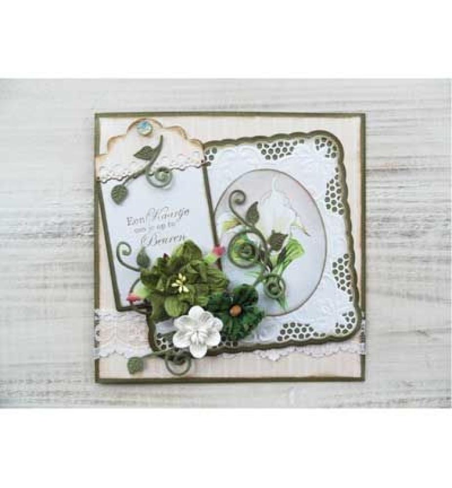 Marianne Design CreaTables Swirls & Leaves