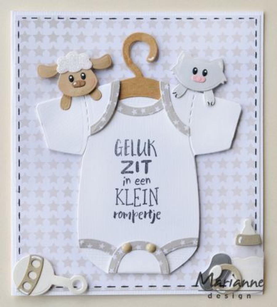 Marianne Design Eline's baby onesie Collectables #COL1419