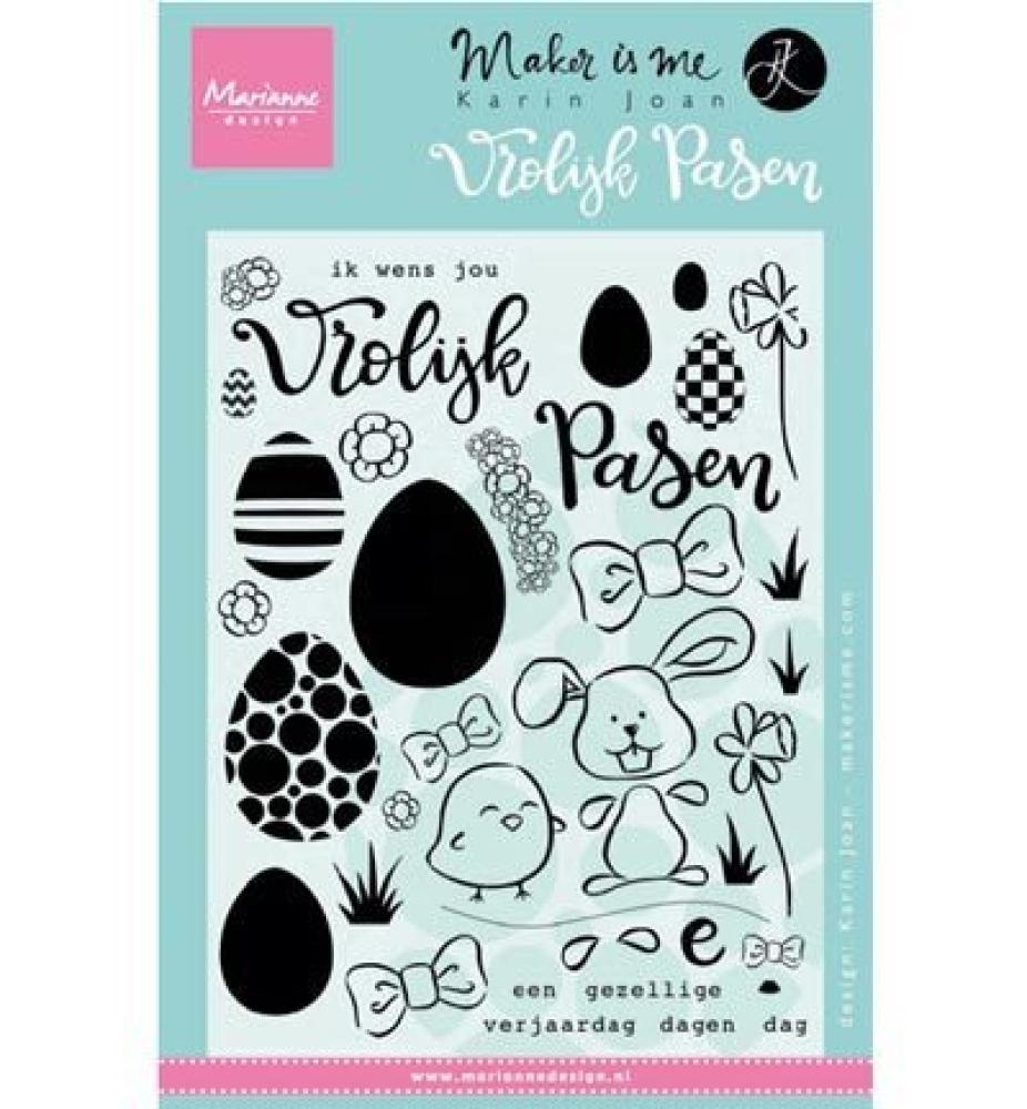 Marianne Design Stamps Set Oster #KJ1705