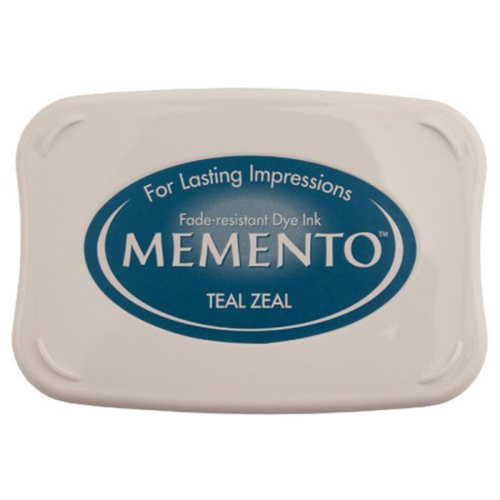 Memento Ink Pad Stempelkissen Teal Zeal ME602