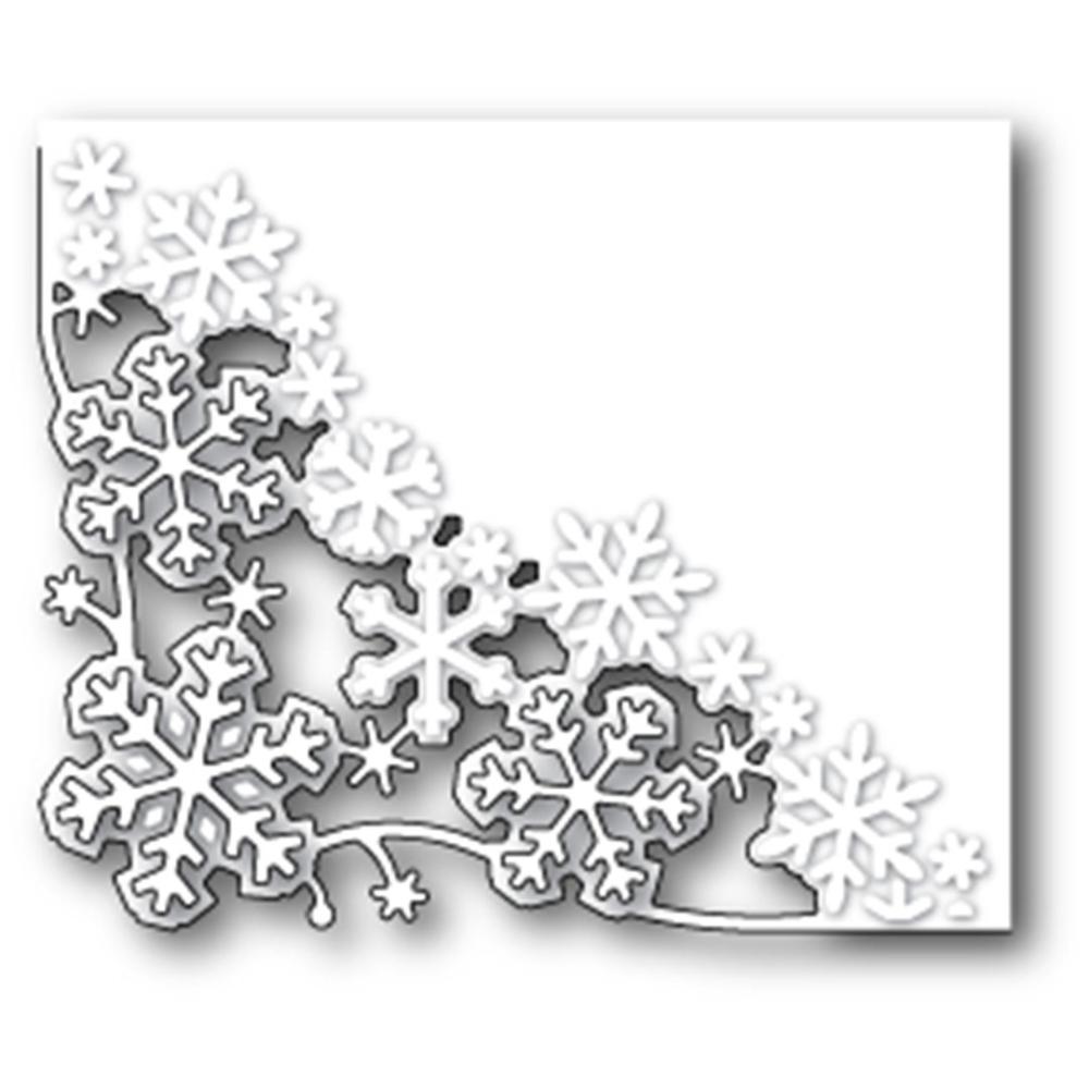 Memory Box Poppystamp Die Crystalline Corner