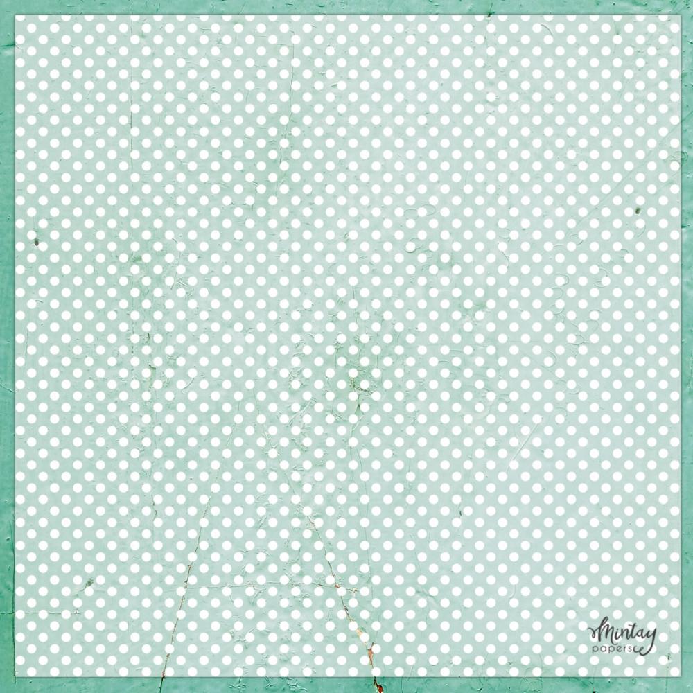 Mintay Papers 12x12 Decorative Vellum Dots #04