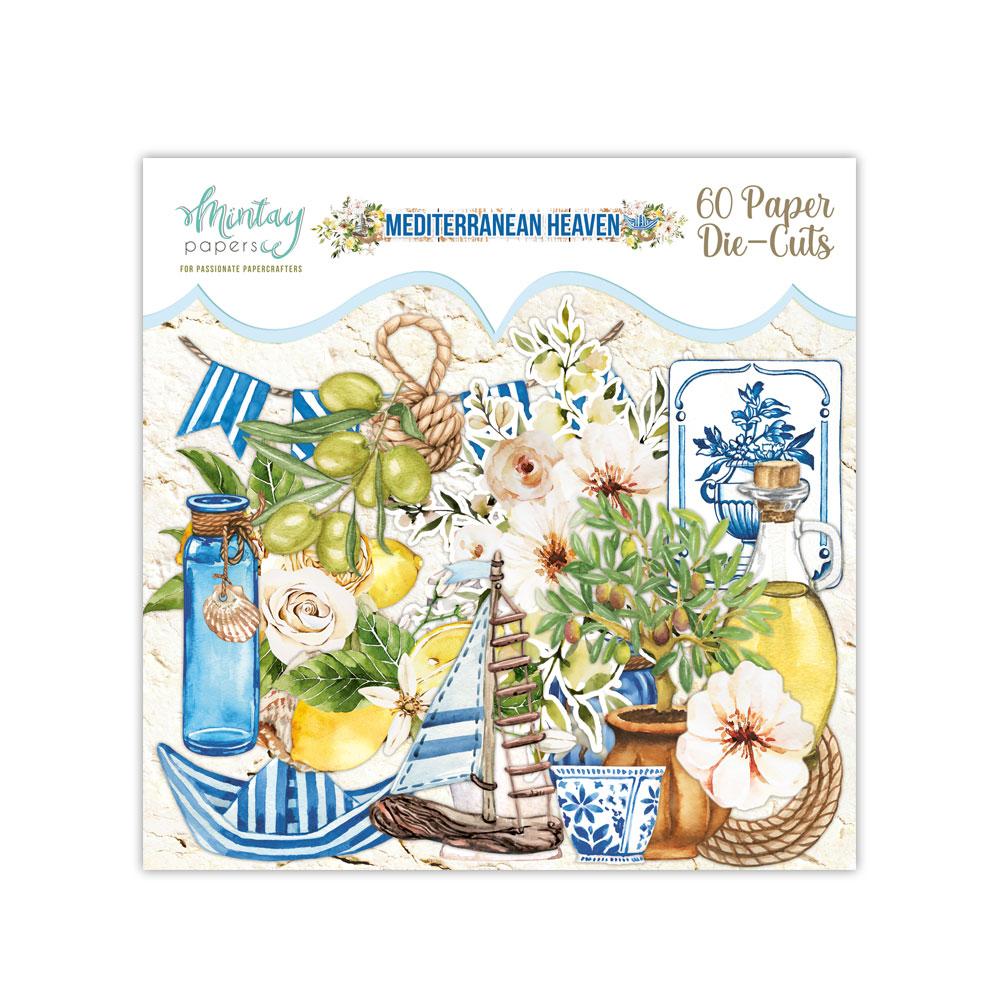 Mintay Papers Die-Cuts Mediterranean Heaven 60 pcs