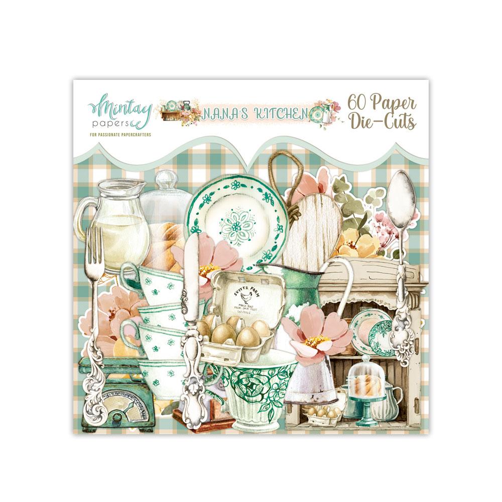 Mintay Papers Die-Cuts Nana´s Kitchen 60 pcs