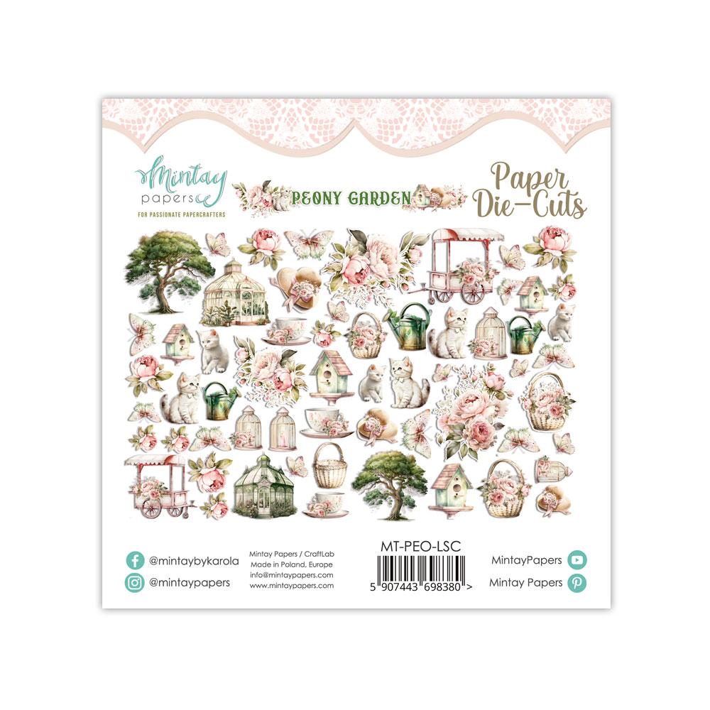 Mintay Papers Die-Cuts Peony Garten 60 pcs