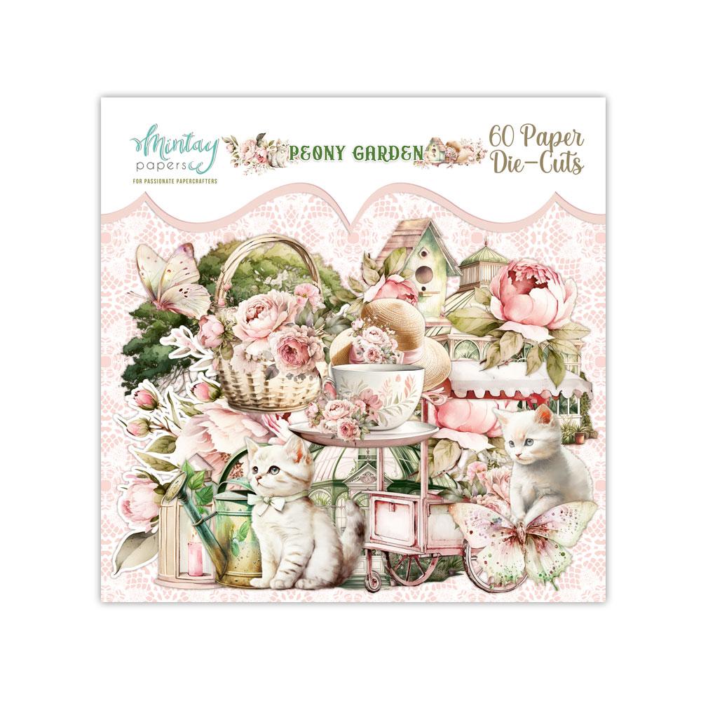 Mintay Papers Die-Cuts Peony Garten 60 pcs