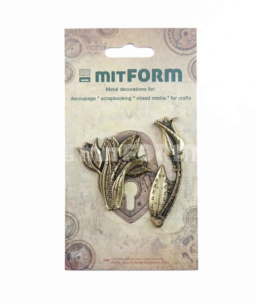 Mitform Metal Embellishments Flowers #2