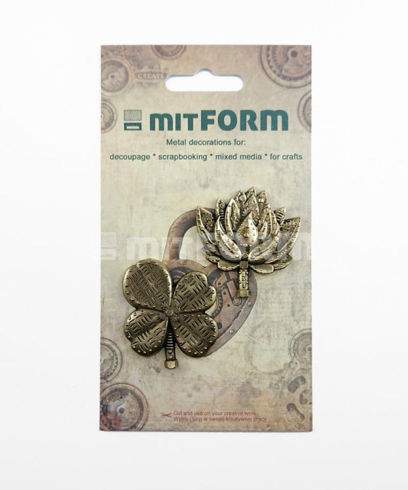 Mitform Metal Embellishments Flowers #5