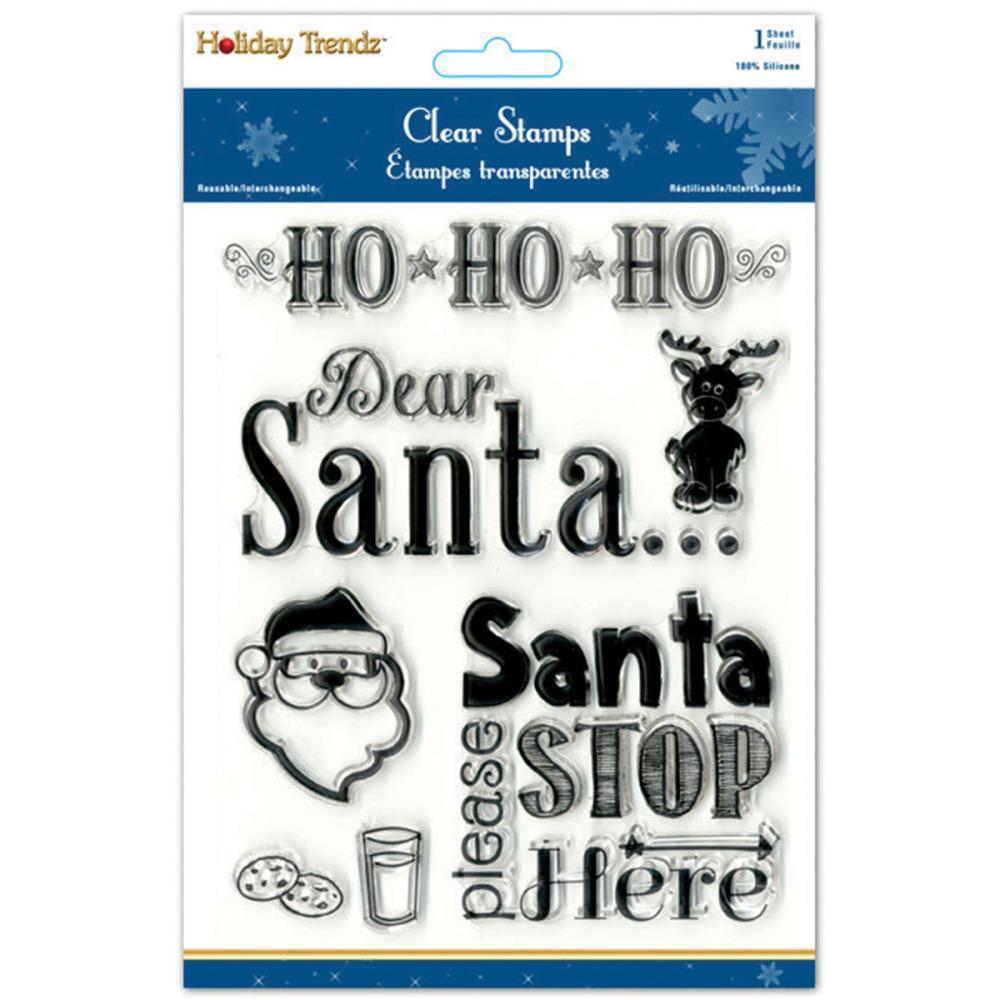 MultiCraft Holiday Clear Stamp Dear Santa