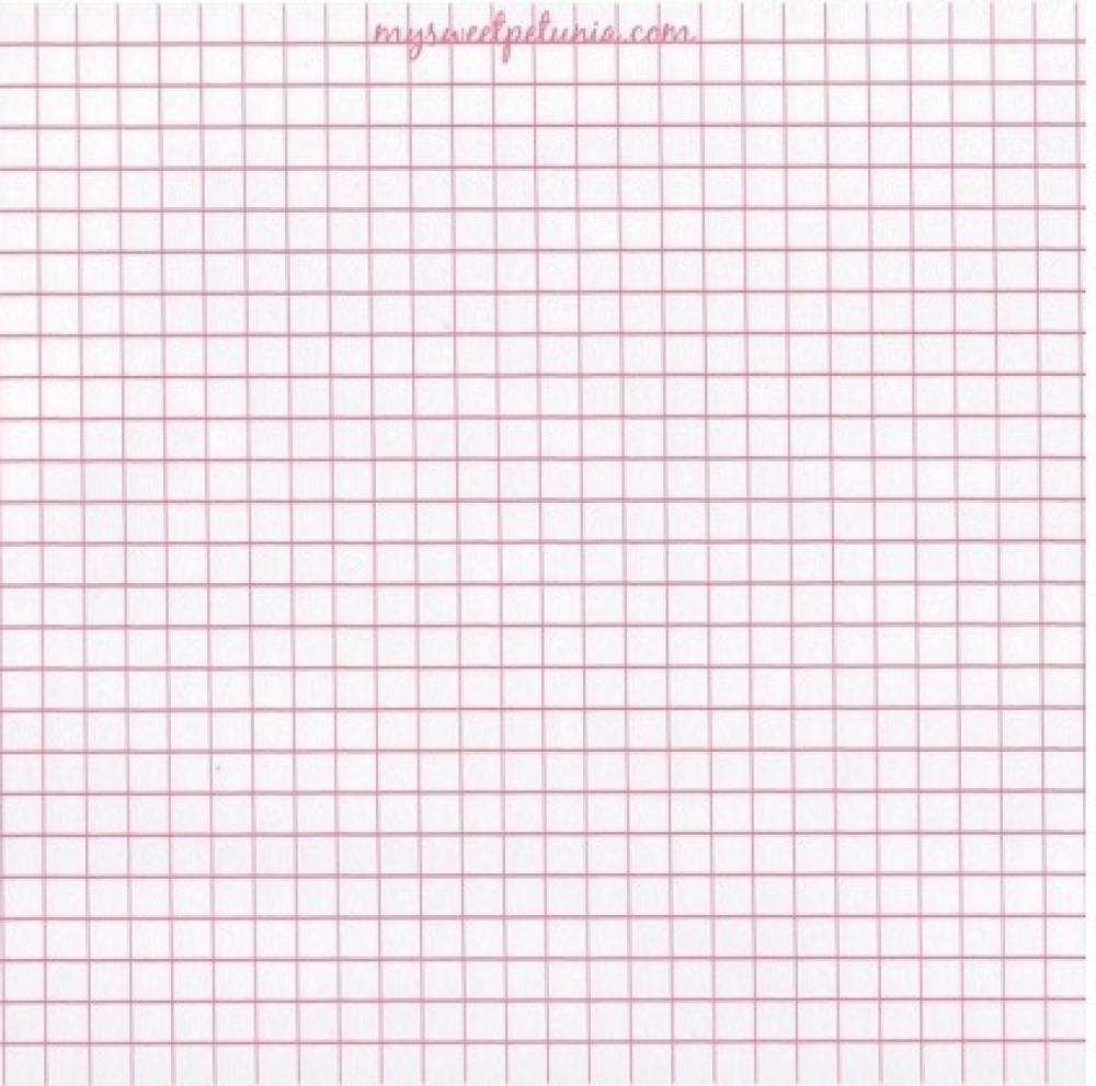 My Sweet Petunia Mini Grid Paper Pad