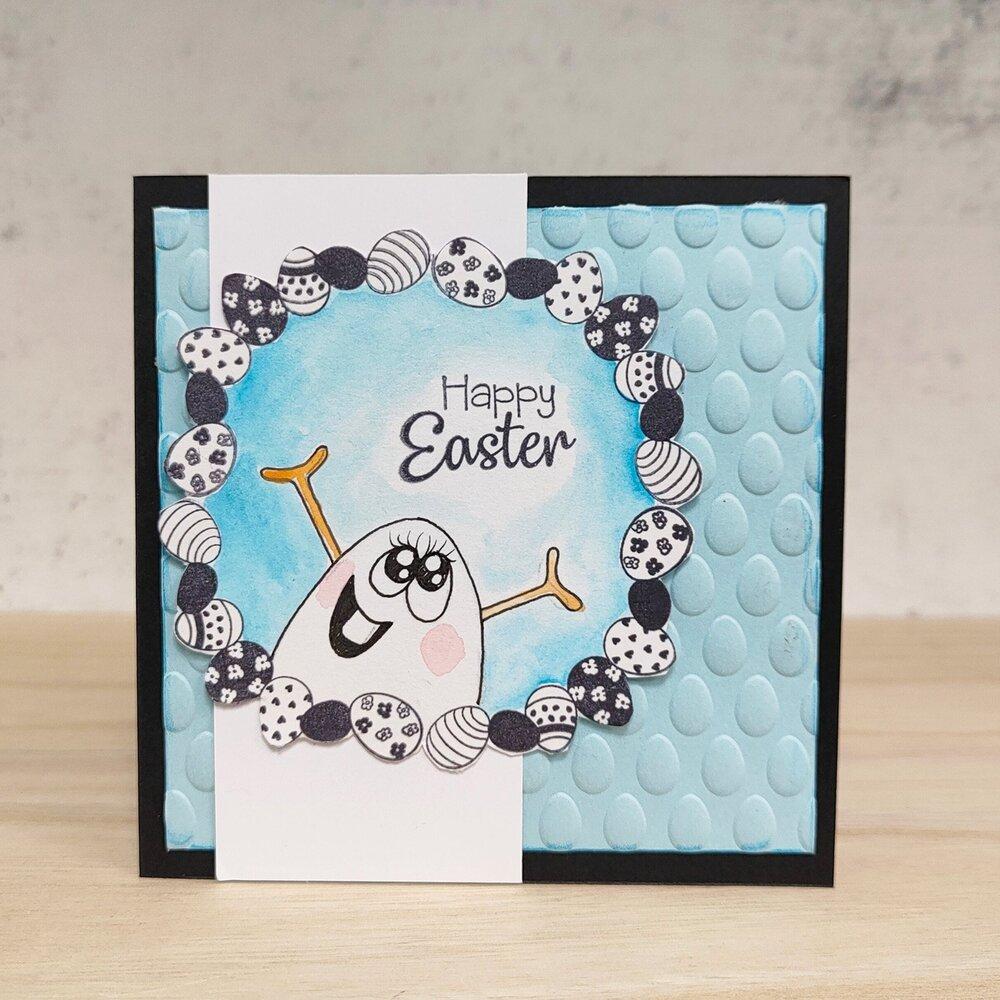 Nellie´s Cuties Clear Stamp Hoppy Easter NSCS006