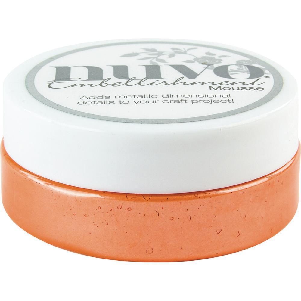 Nuvo Embellishment Mousse Orange Blush NEM812