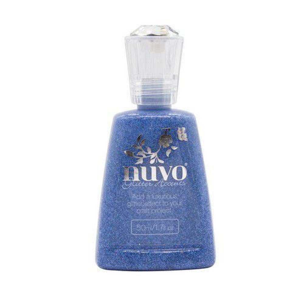 Nuvo Glitter Accents Ballroom Blue 938N