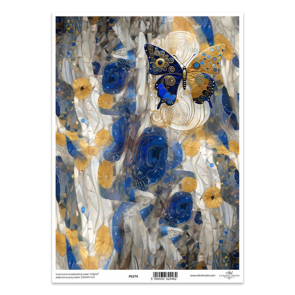 P0274 ITD Collection Inspired by Klimt A4 Translucent Paper