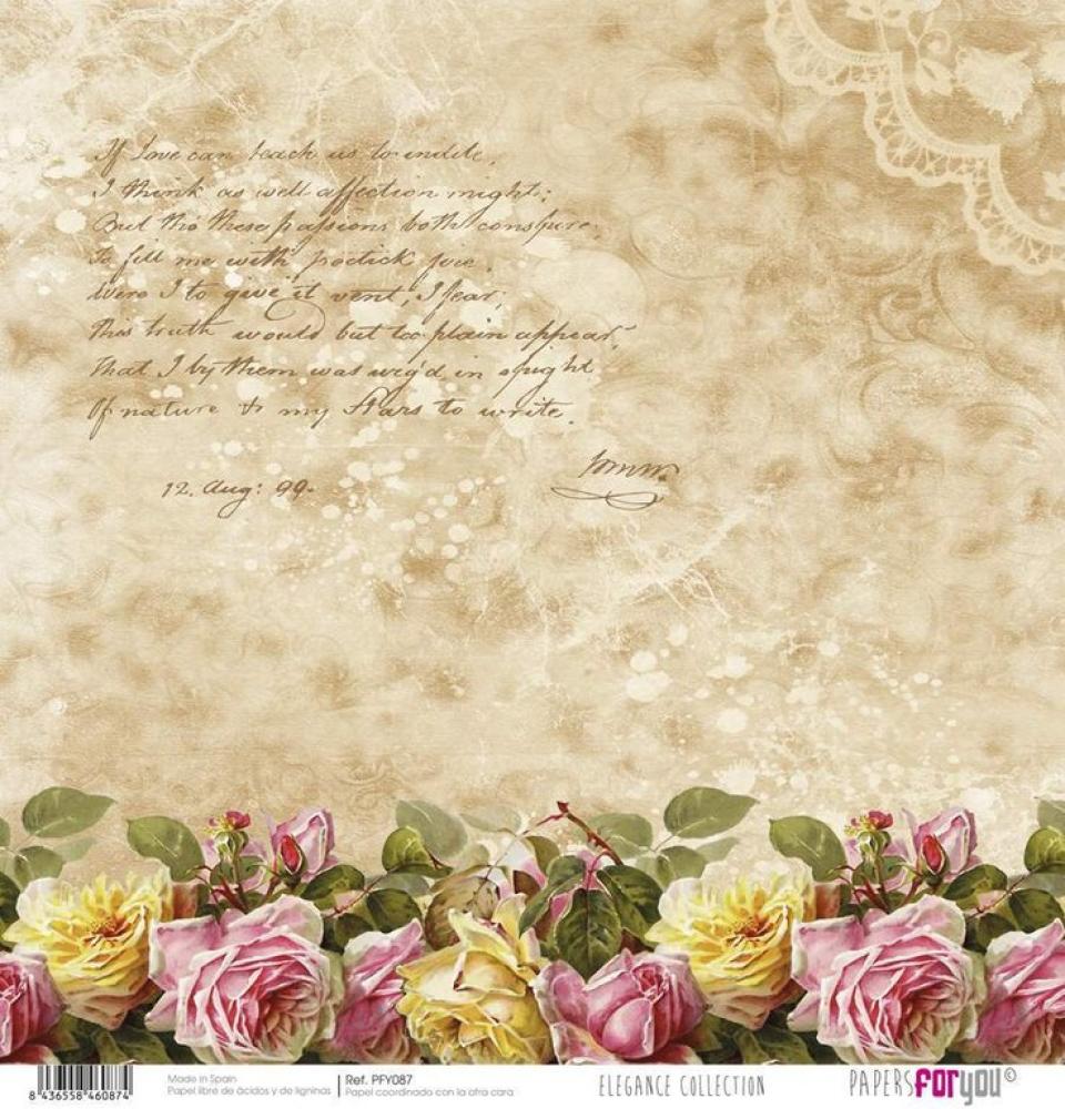 Papers For You 12x12 Paper Pad Elegance #092