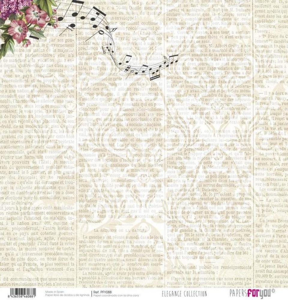 Papers For You 12x12 Paper Pad Elegance #092