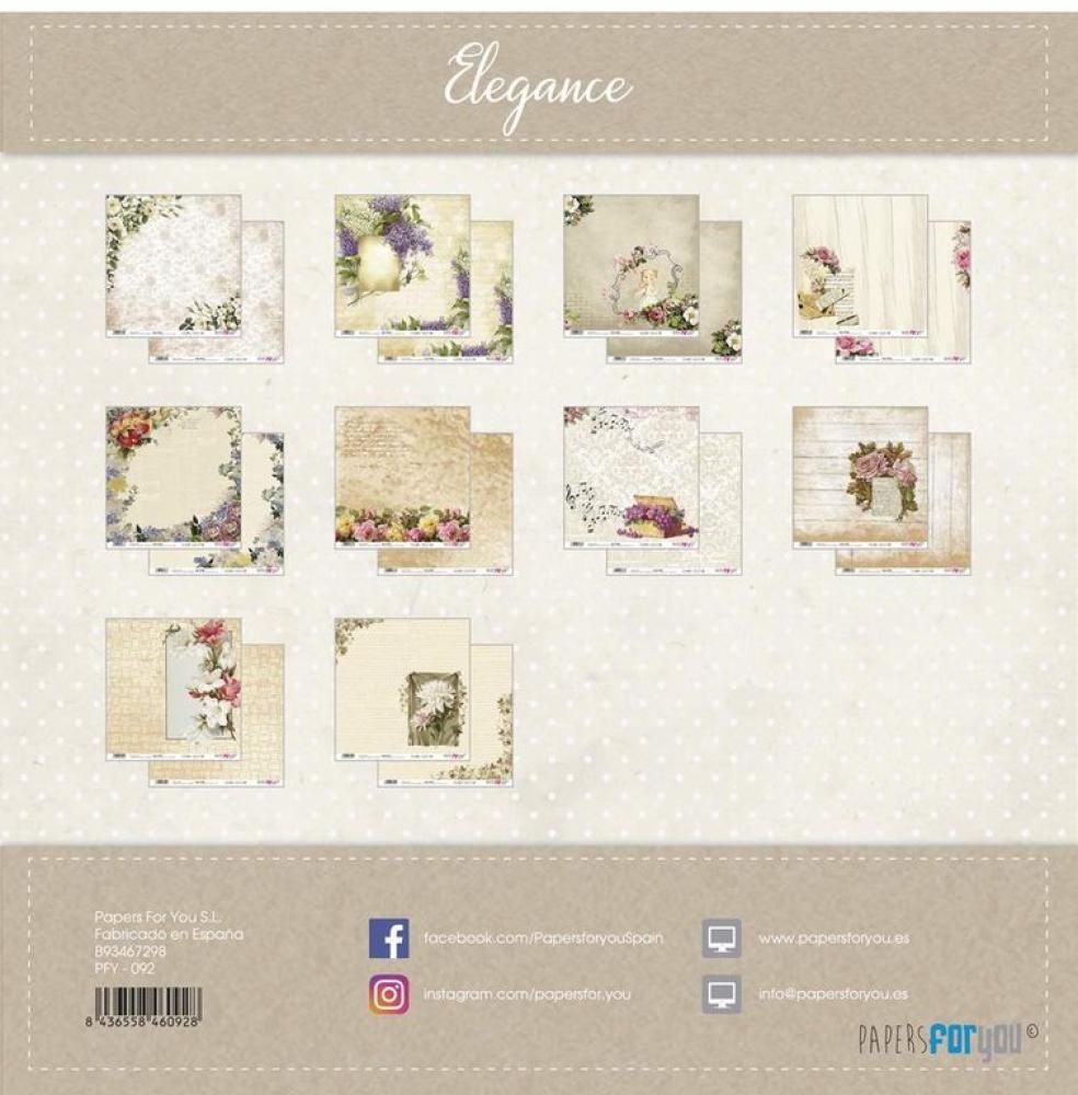 Papers For You 12x12 Paper Pad Elegance #092