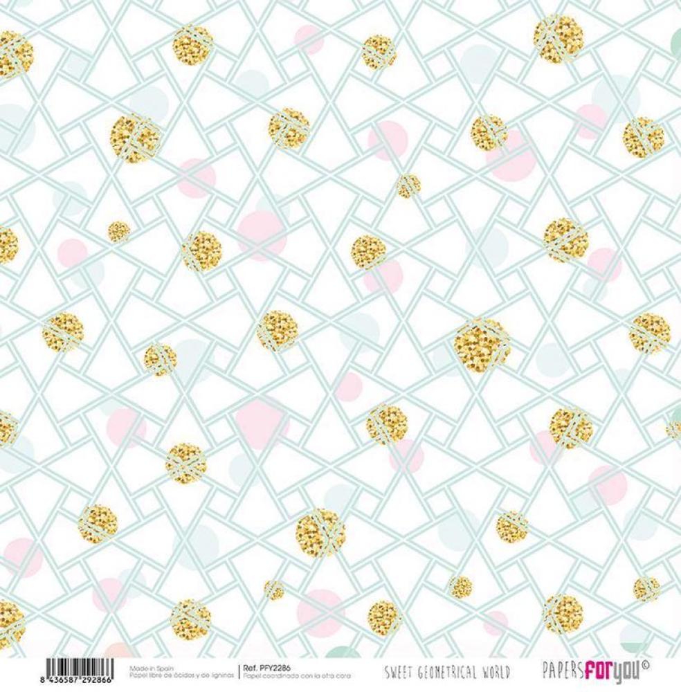 Papers For You 12x12 Paper Pad Sweet Geometrical World #2284