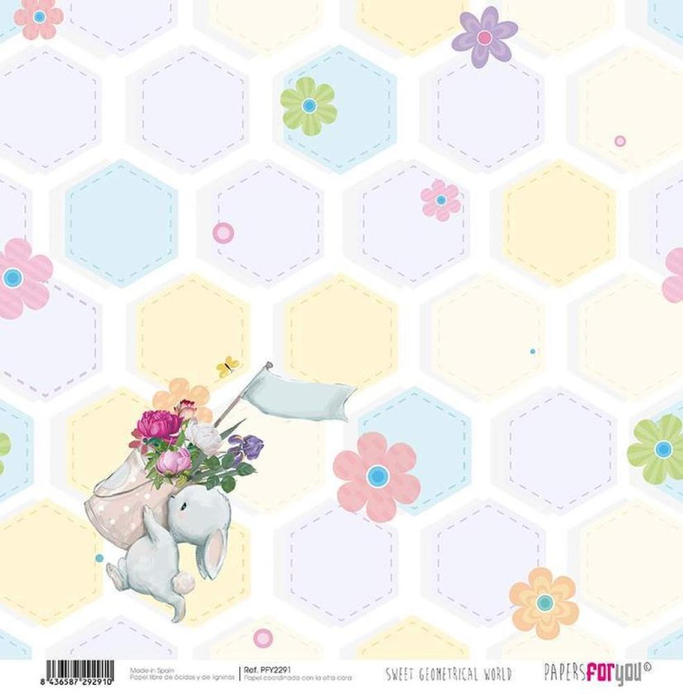 Papers For You 12x12 Paper Pad Sweet Geometrical World #2284