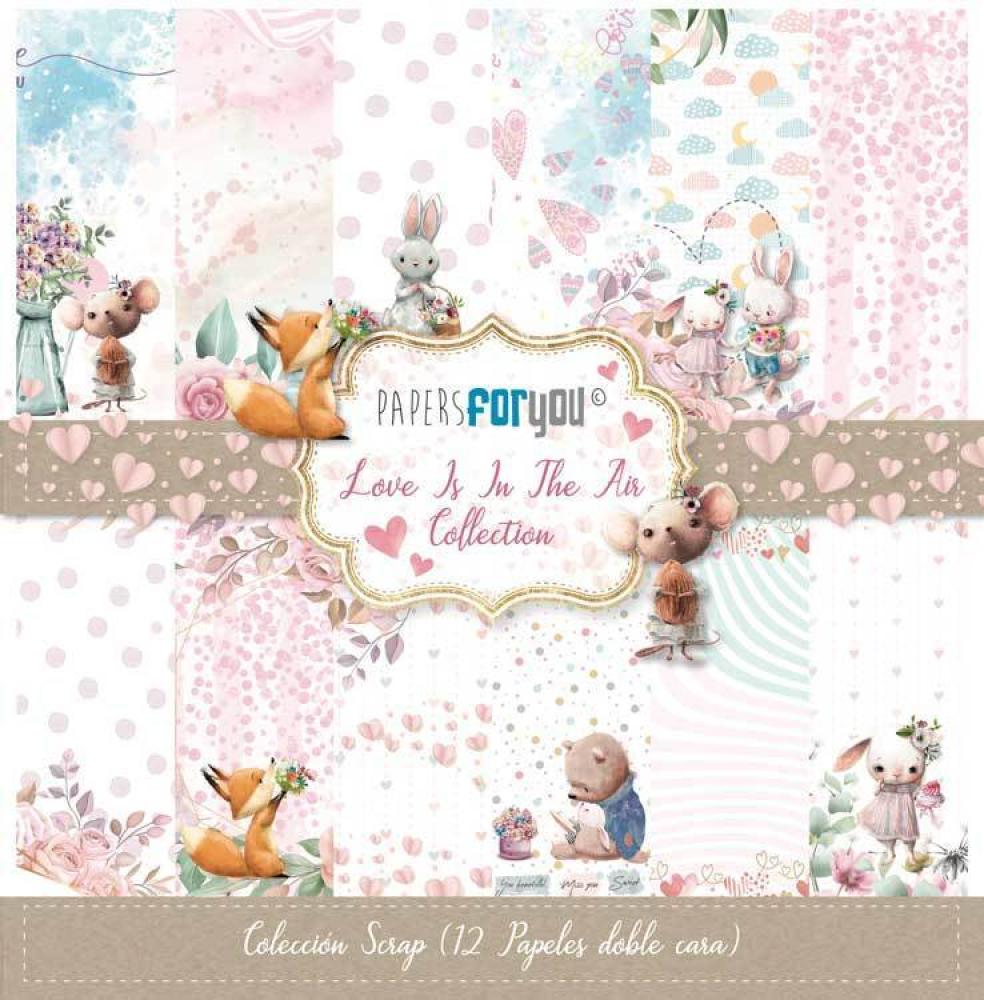 Papers For You 12x12 Paper Pad Love is in the Air #2407