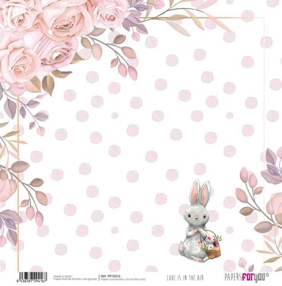 Papers For You 12x12 Paper Pad Love is in the Air #2407