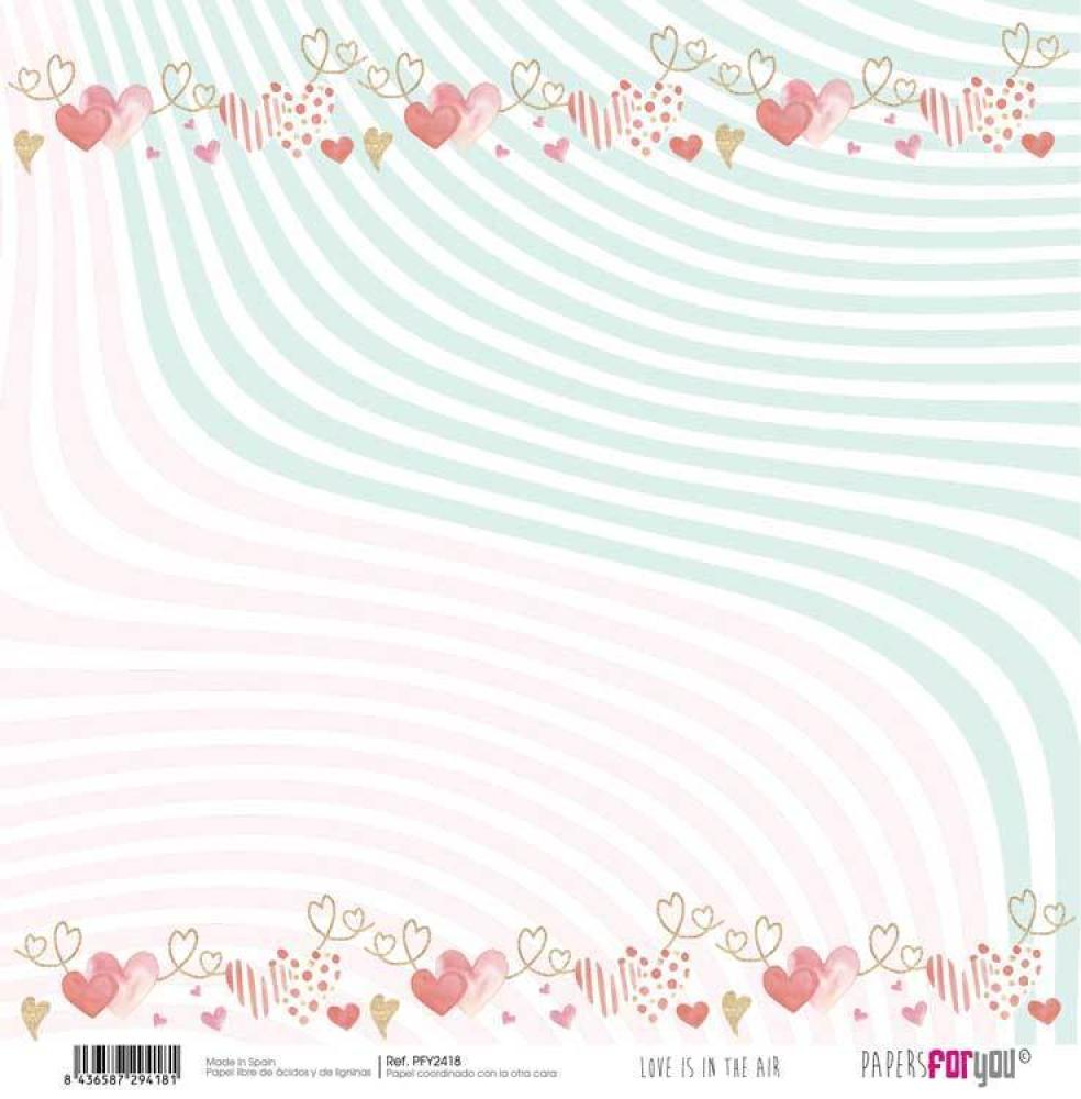 Papers For You 12x12 Paper Pad Love is in the Air #2407