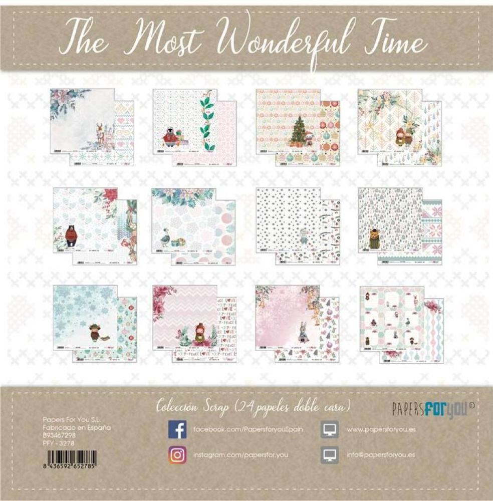 Papers For You Mini Paper Pad The Most Wonderful Time #3278