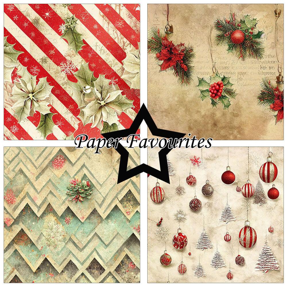 Paper Favourites Santas Present 6x6 Paper Pack PF260